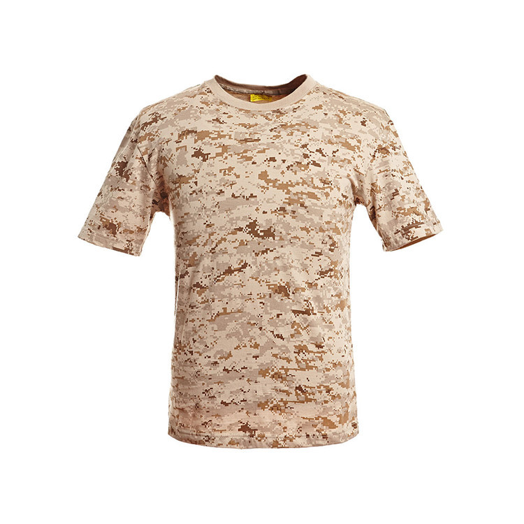 Tactical Camouflage Clothes Quick Dry Breathable O-Neck Military Casual Cotton T-shirt