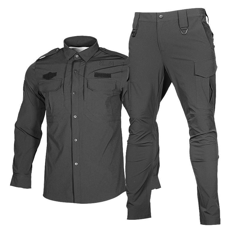 New multifunctional quick drying composite long sleeve tactical suit outdoor instructor's as training suit