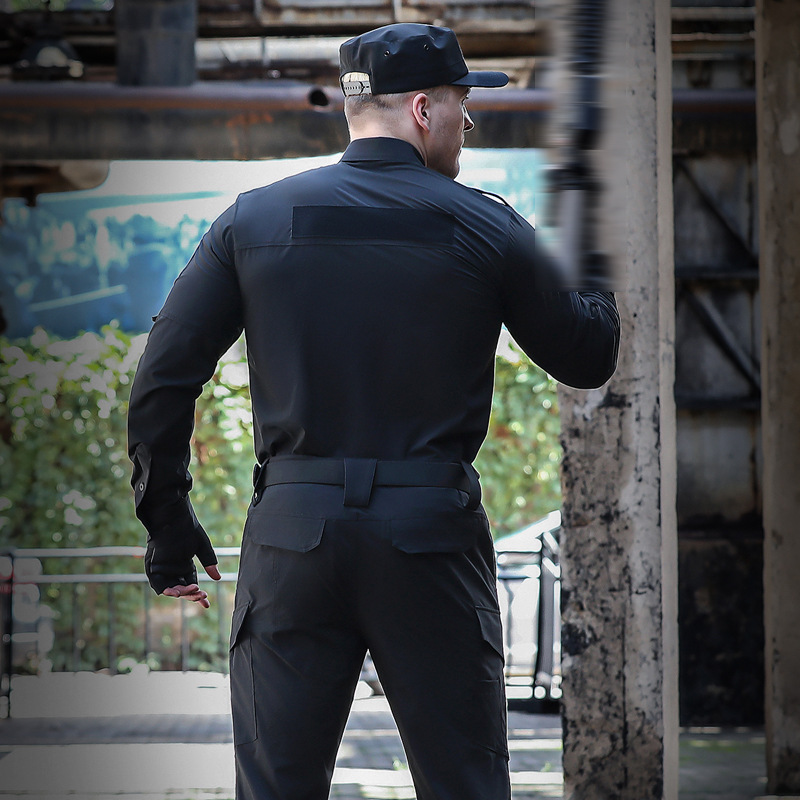 New multifunctional quick drying composite long sleeve tactical suit outdoor instructor's as training suit