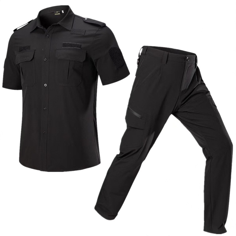 Factory Direct black Security Work Wear Guard Uniform men jackets For Security Guard