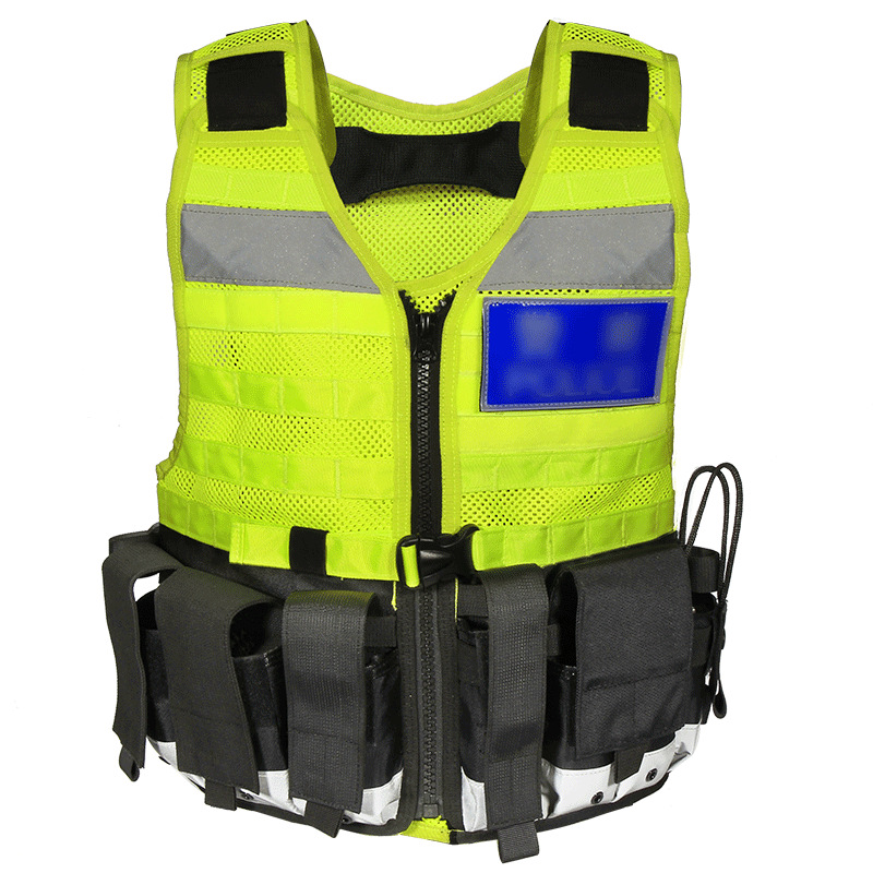 Customized security hi vis duty vest High Visibility Reflective Safety Vest