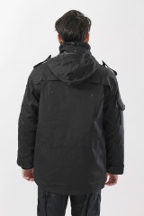 Security training coat special cotton coat in winter thickened cold and warm property security duty special training coat