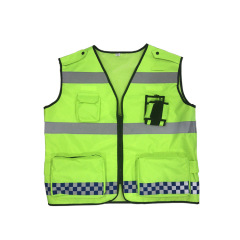 Customized security hi vis duty vest High Visibility Reflective Safety Vest