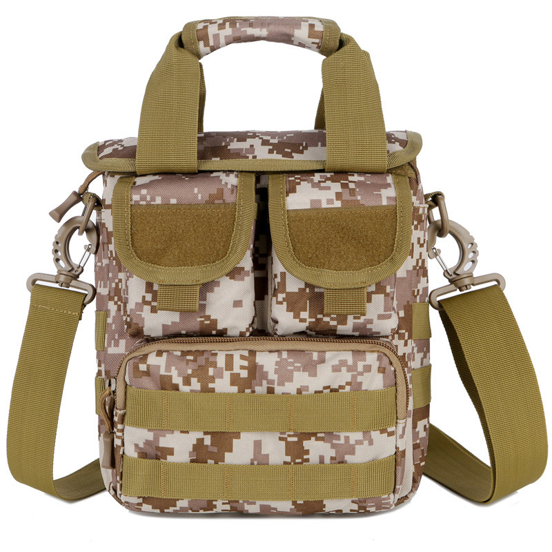 Wholesale Waterproof Nylon Tactical Military Sports Molle Sling Storage Tote Shoulder HandBags for Outdoor Camping Hiking