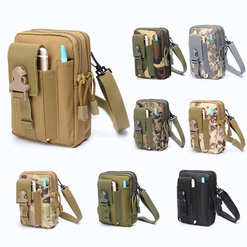 multi-function Tactical fans military bag hot sale amazon hiking camp Outdoors Camouflage Army Bag Leg Belt Bag Waist Bag