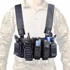 Tactical Chest vest Rig Modular Fanny Pack Pouch Combat Vest