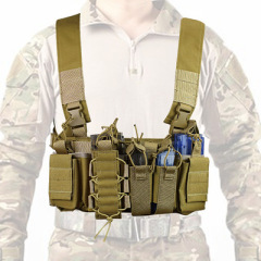 Tactical Chest vest Rig Modular Fanny Pack Pouch Combat Vest