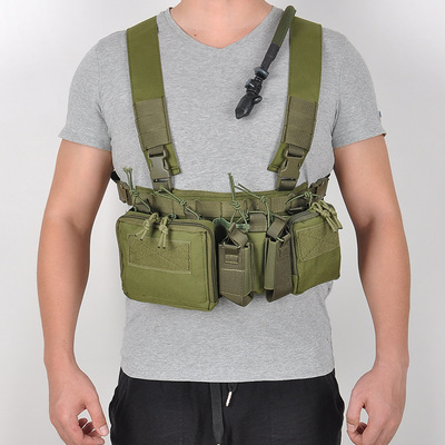 Outdoor Tactical Vest with Water Pocket Army Fan CS Field Combat Vest Men Women Hunting Shooting Training Military Vest