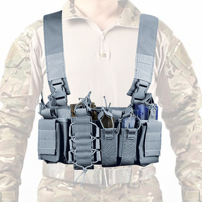 Tactical Chest vest Rig Modular Fanny Pack Pouch Combat Vest