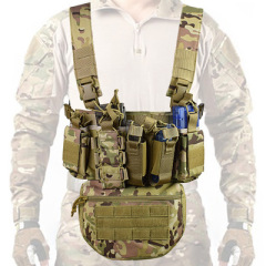 Tactical Chest vest Rig Modular Fanny Pack Pouch Combat Vest