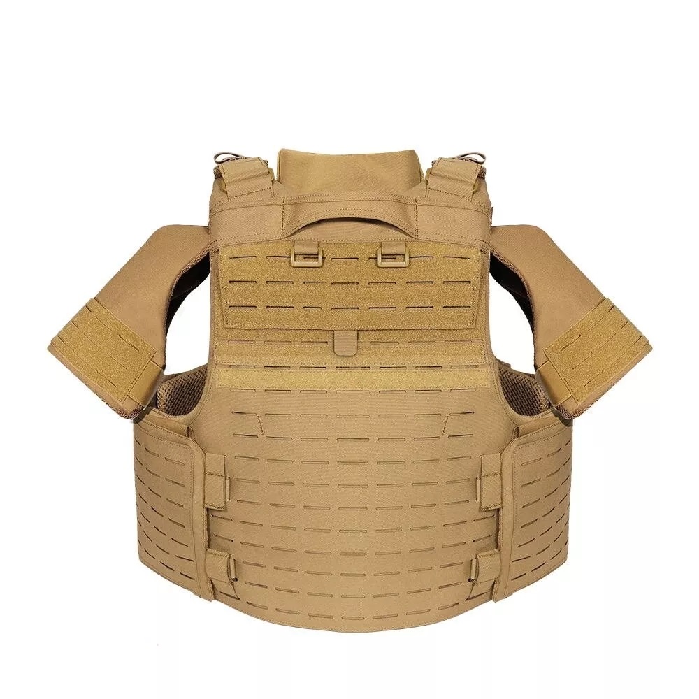 Full Protection Military Tactical Vest Molle Chaleco Tactico Laser Cut Plate Carrier Vest