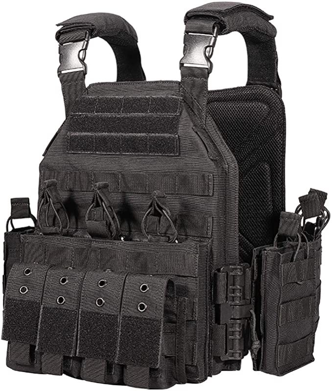 Tactical military vest Rapid release air gun Vest Adjustable Combat Vest