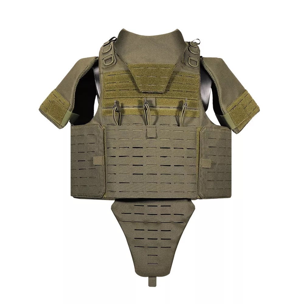 Full Protection Military Tactical Vest Molle Chaleco Tactico Laser Cut Plate Carrier Vest