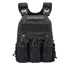 quick release lightweight vest military molle modular soft hard armor tactical plate carrier vest with cummerbund pouches