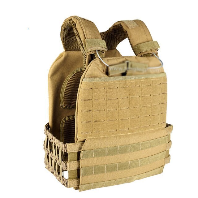 Training Tactical Vest Body Armor Cs Wargame Combat Paintball Vest Molle Plate Carrierr Vests