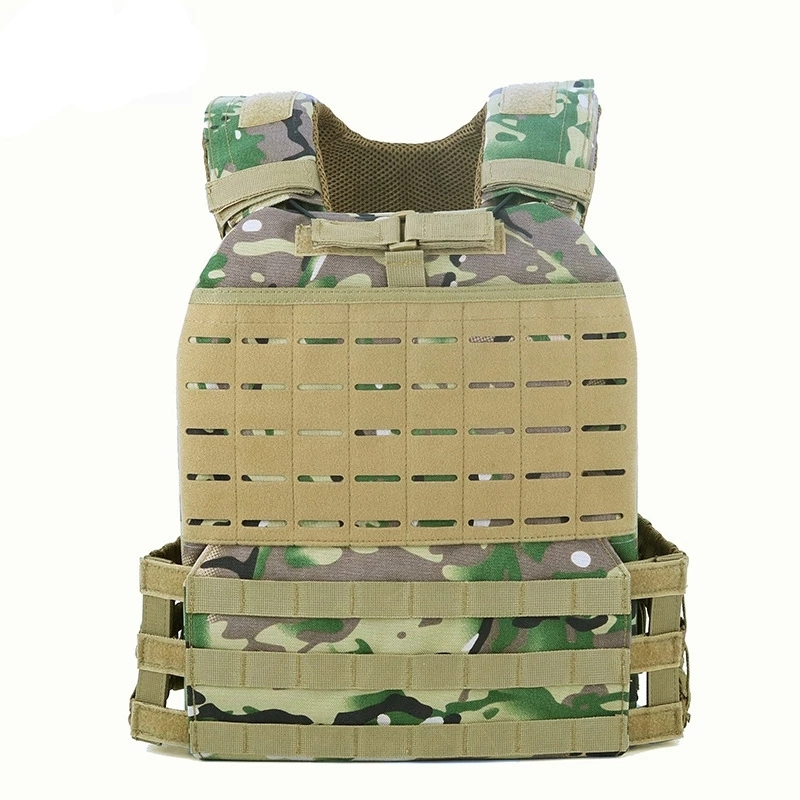 Training Tactical Vest Body Armor Cs Wargame Combat Paintball Vest Molle Plate Carrierr Vests