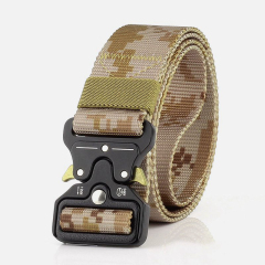 Men's Belt Army Outdoor Hunting Tactical Multi Function Combat Survival High Quality Marine Corps Canvas Belt