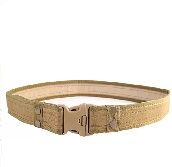 Army Military Tactical Belt Men's Black Special Forces Safety Waist Support Camo Belt Nylon Male Combat Waistband Outdoor