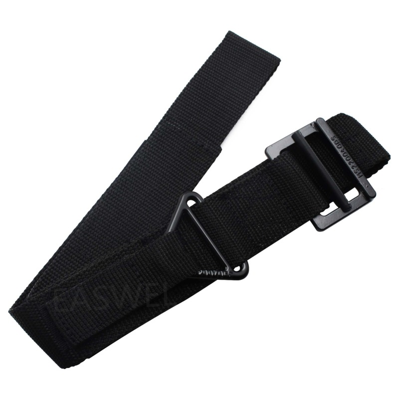 Black CQB Military Combat Tactical Canvas nylonwaist belt Duty Rescue outdoor Waistband Adjustable Belt