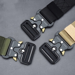 Outdoor Heavy Duty Universal Nylon Adjustable Military Tactical Waist Belt