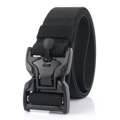 Custom High Quality Strap Nylon Belt Male Army Tactical Waist Belt Men Military Canvas Fabric Elastic Webbing Belts