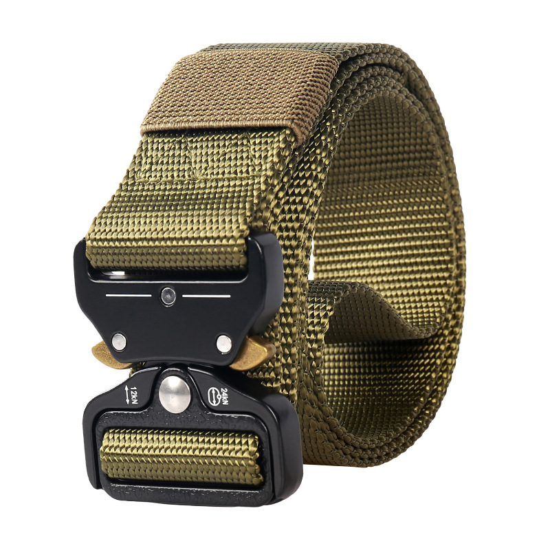 Outdoor Heavy Duty Universal Nylon Adjustable Military Tactical Waist Belt