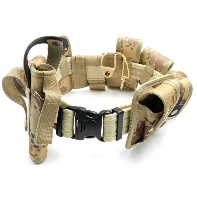 Tactical Belts Nylon Military Waist Belt Outdoor Equipment Wear Bag Deputy Military Belt Fastening Tape Sport Belt CS Training