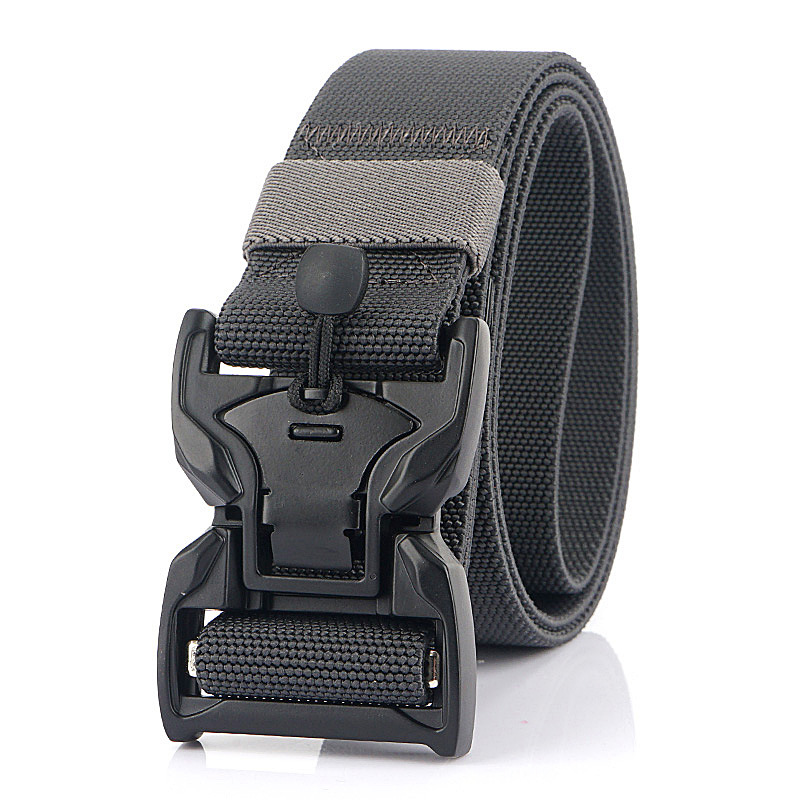 Custom High Quality Strap Nylon Belt Male Army Tactical Waist Belt Men Military Canvas Fabric Elastic Webbing Belts