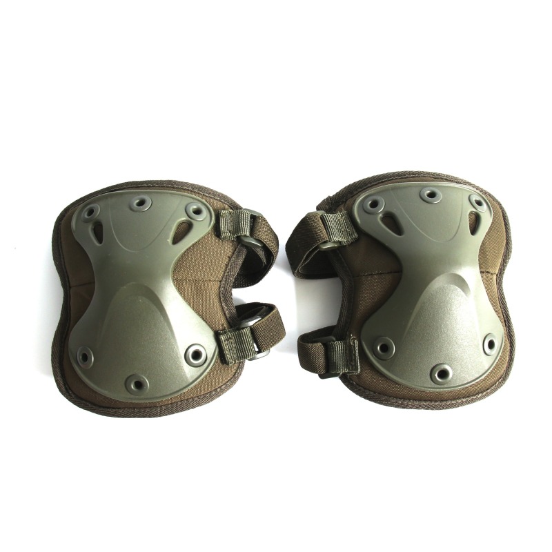 Durable sports protective tactical elbow knee pads adjustabl airsoft military elbow knee pads