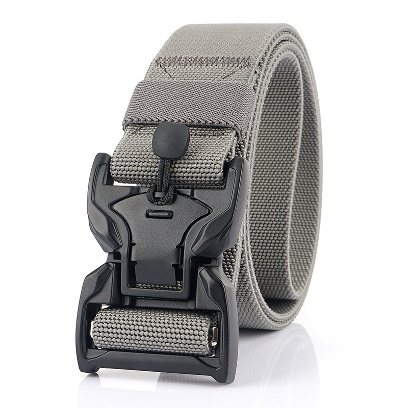 Custom High Quality Strap Nylon Belt Male Army Tactical Waist Belt Men Military Canvas Fabric Elastic Webbing Belts