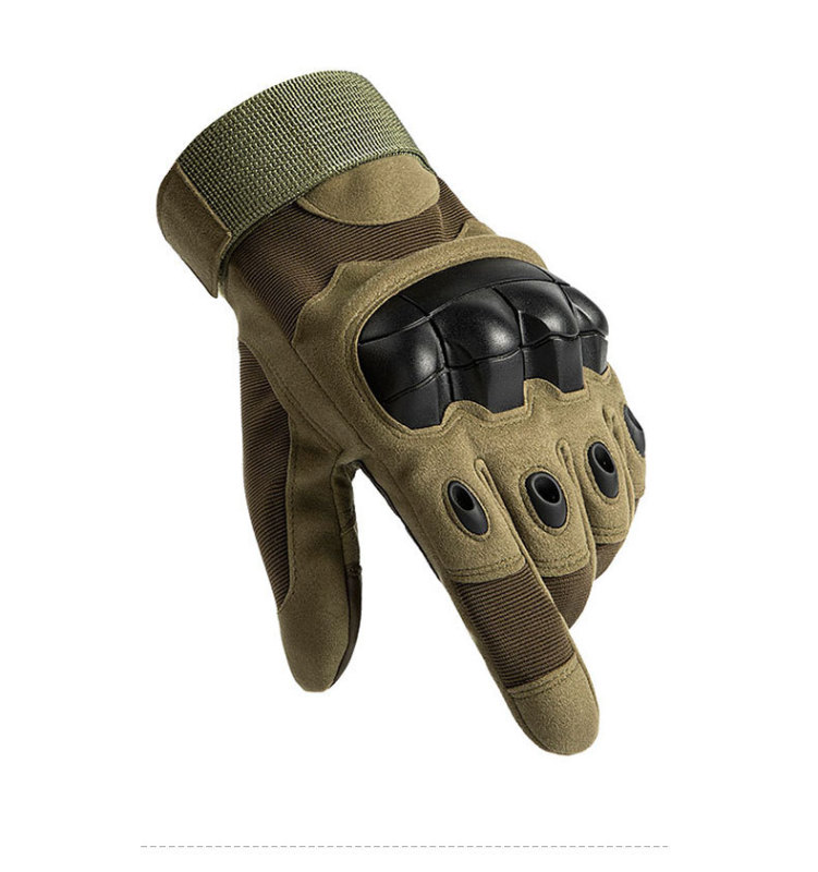 All-finger tactical gloves Men's and women's autumn and winter thermal anti-skid gloves outdoor cycling mountaineering fitness special forces gloves