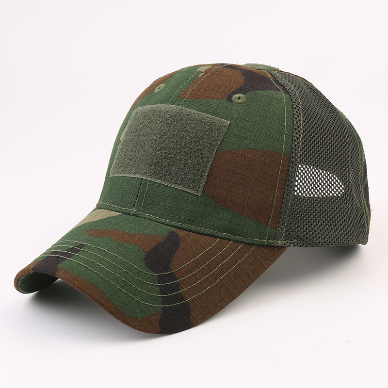 Sports Caps Men Outdoor Baseball Sports Hats Camouflage Truck Hat Field Military Training Sun Protection Mesh Cap