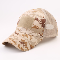 Sports Caps Men Outdoor Baseball Sports Hats Camouflage Truck Hat Field Military Training Sun Protection Mesh Cap