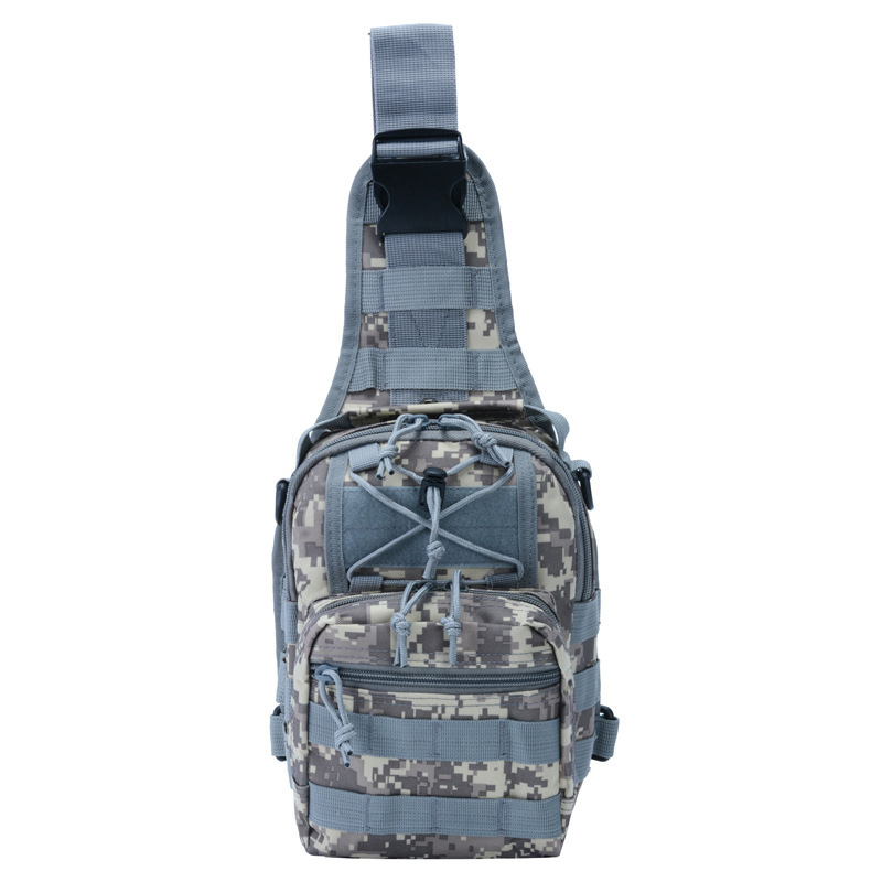 Tactical Backpack Outdoor Camouflage Waist Chest Bag Oxford Waterproof Sling Shoulder Bag Wholesale