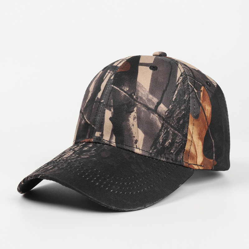 Wholesale Custom Mens USA Camouflage Outdoor Sports Sun Protection Hunting Tactical Military Hat Baseball Camo Cap