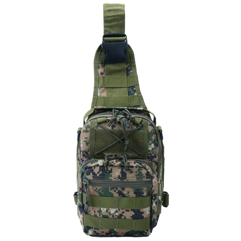 Tactical Backpack Outdoor Camouflage Waist Chest Bag Oxford Waterproof Sling Shoulder Bag Wholesale