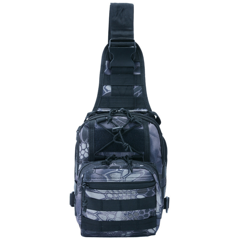 Tactical Backpack Outdoor Camouflage Waist Chest Bag Oxford Waterproof Sling Shoulder Bag Wholesale