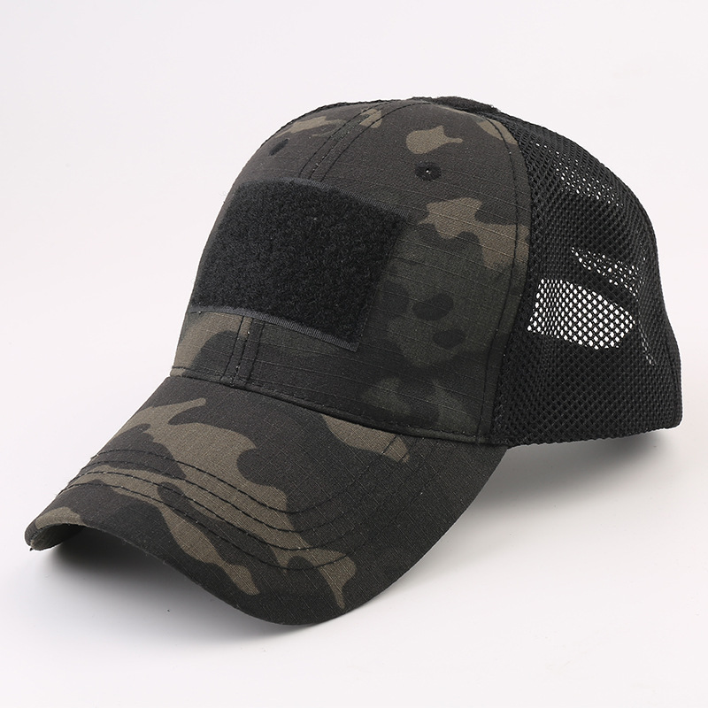Mesh Baseball Cap Army Fans Tactical Camouflage Hat Hiking Camping Mountain Climbing Topee Bucket Hat