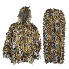 Wholesale custom desert camo camouflage clothing sniper ghillie suit fabric for hunting