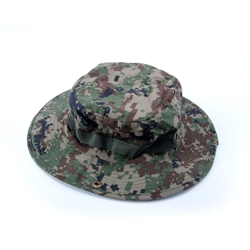 Unisex Ruins Field Special New Round Hat With Camouflage Sports Cap A White Fisherman's Hat Military Style Caps