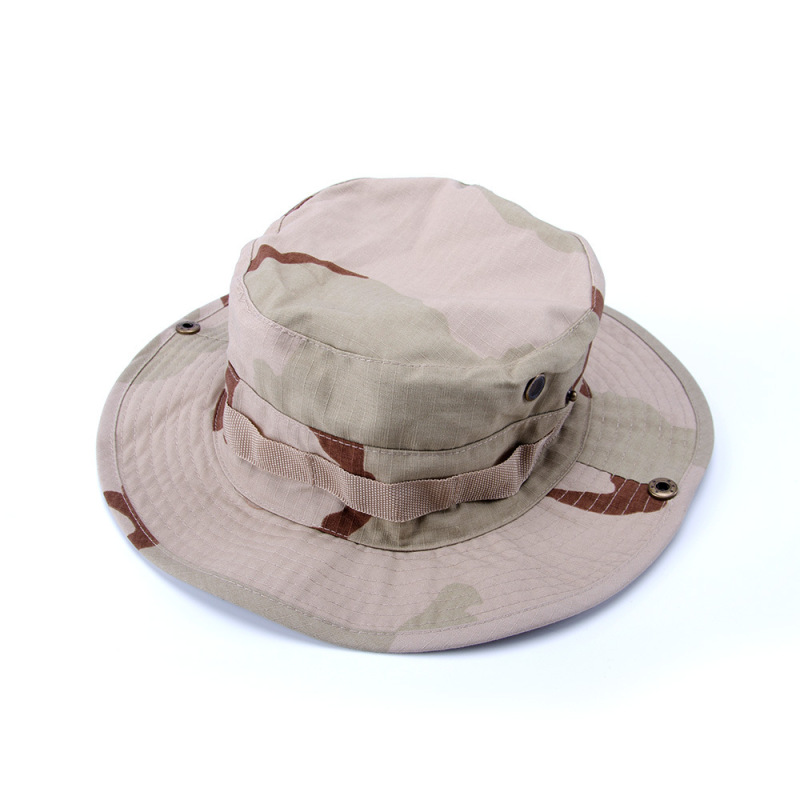 Unisex Ruins Field Special New Round Hat With Camouflage Sports Cap A White Fisherman's Hat Military Style Caps