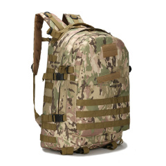 Waterproof Tactics for Survival Backpack 3 Layers Backpack Double Shoulder Camouflage for Mountaineering