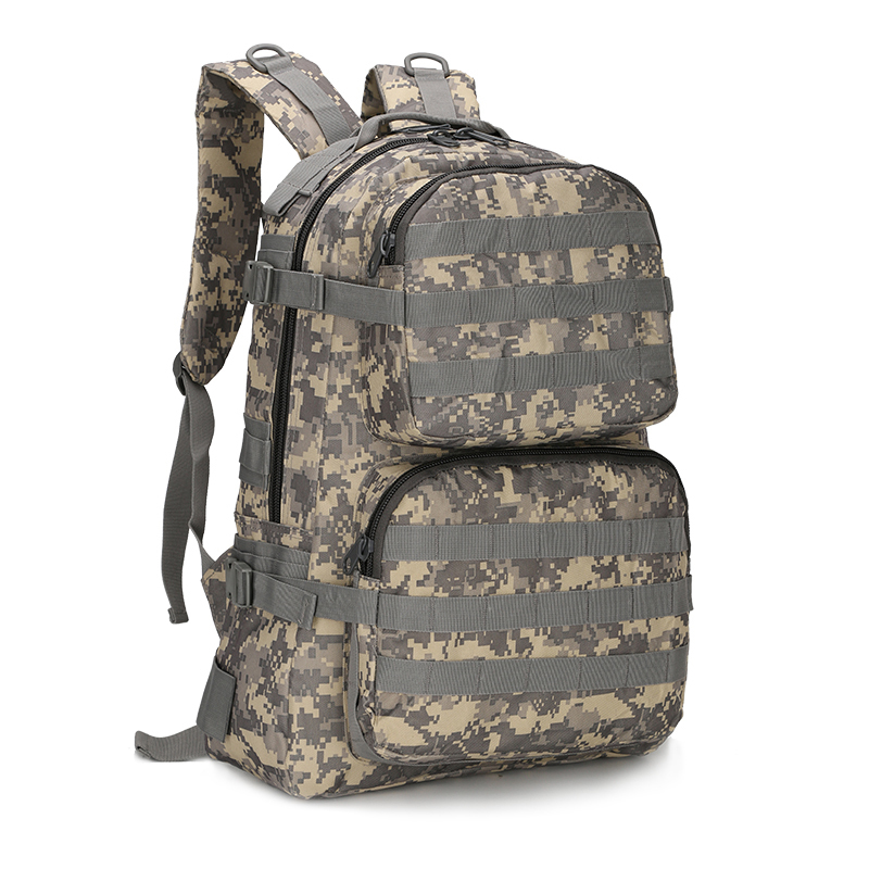45L Outdoor 3D Backpack Molle Multifunctional Bag Pack 800D Waterproof Camping Hiking Camo Bags Men