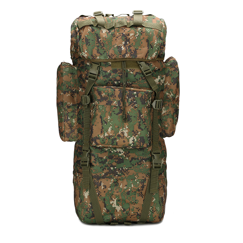 65L Multicam Unisex Large Capacity Mountaineering Bag High quality Outdoor Backpack Travel Hiking Camping Tactical Bags