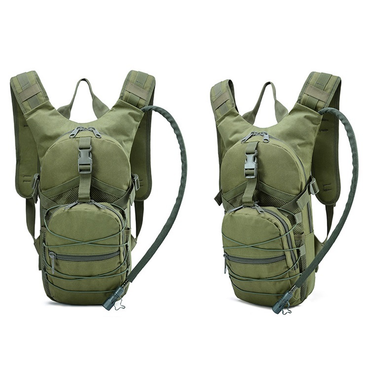 Outdoor Riding Bag Camouflage Waterproof Oxford Cloth Tactical Water Bag Backpack