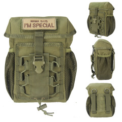 Tactical sundry storage bag Molle accessories bag outdoor sports storage Fanny pack cycling bag accessories