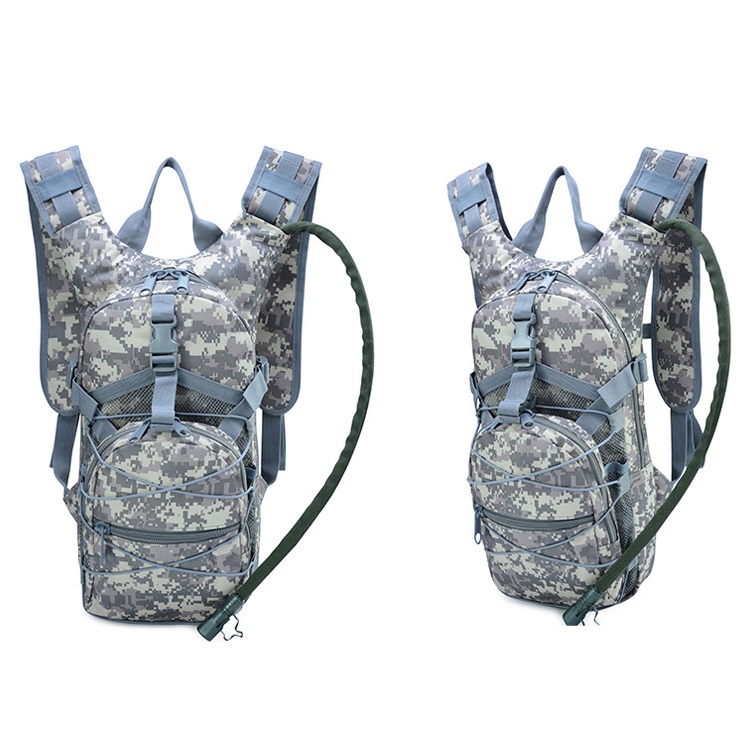 Outdoor Riding Bag Camouflage Waterproof Oxford Cloth Tactical Water Bag Backpack