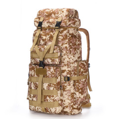 Men's Military Mountaineering Bag Tactical Camping Training Hiking Waterproof Backpack Outdoor Sport Travel Camouflage Rucksack