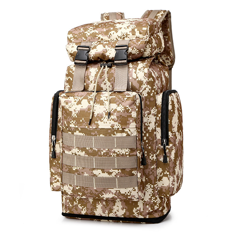 Hiking Backpack Large Capacity Softback Camouflage Backpack for Men and Women Sports Bag Camping Travel Backpack