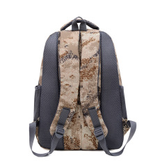 Outdoor sports custom men eating chicken laptop bags hunting military backpack